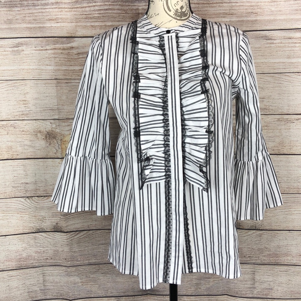 Karl Lagerfeld button down blouse